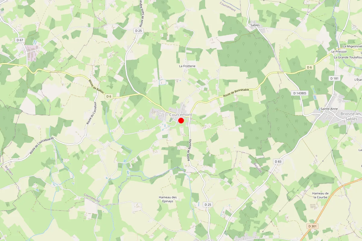Remplacement de serrure à Courcemont