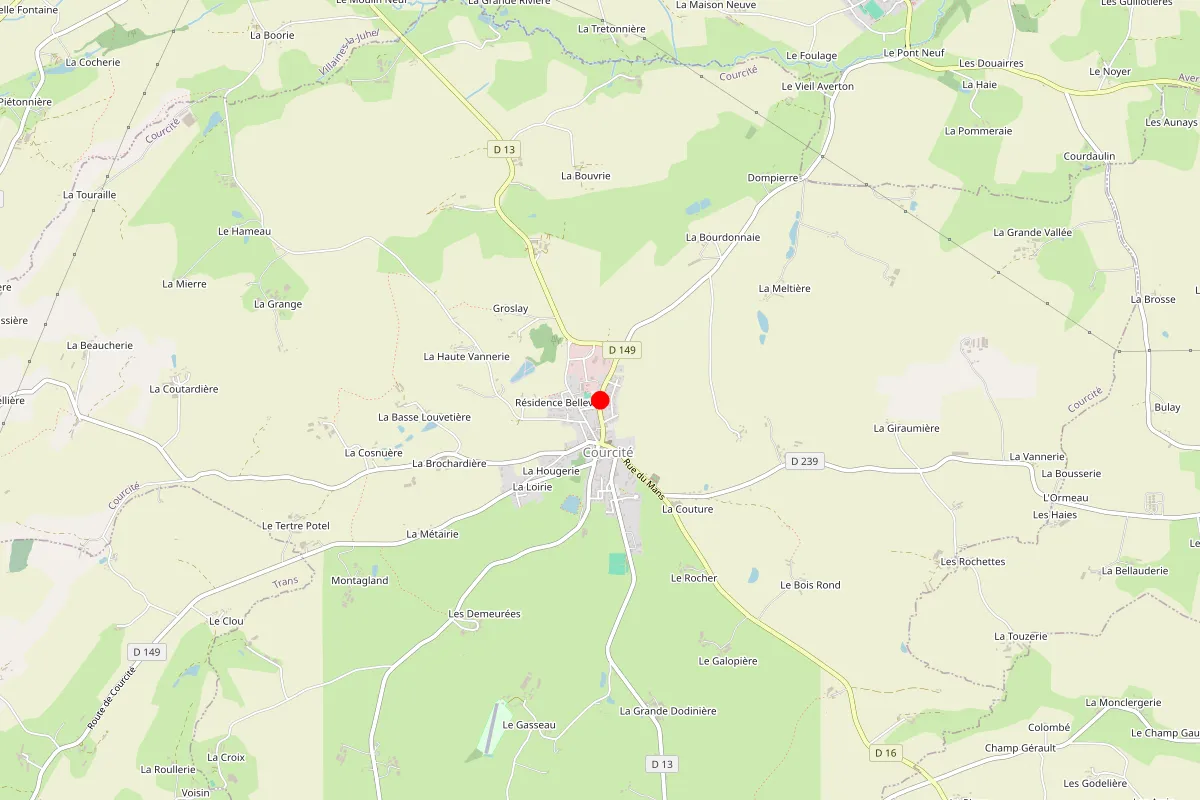 Remplacement de serrure à Courcite