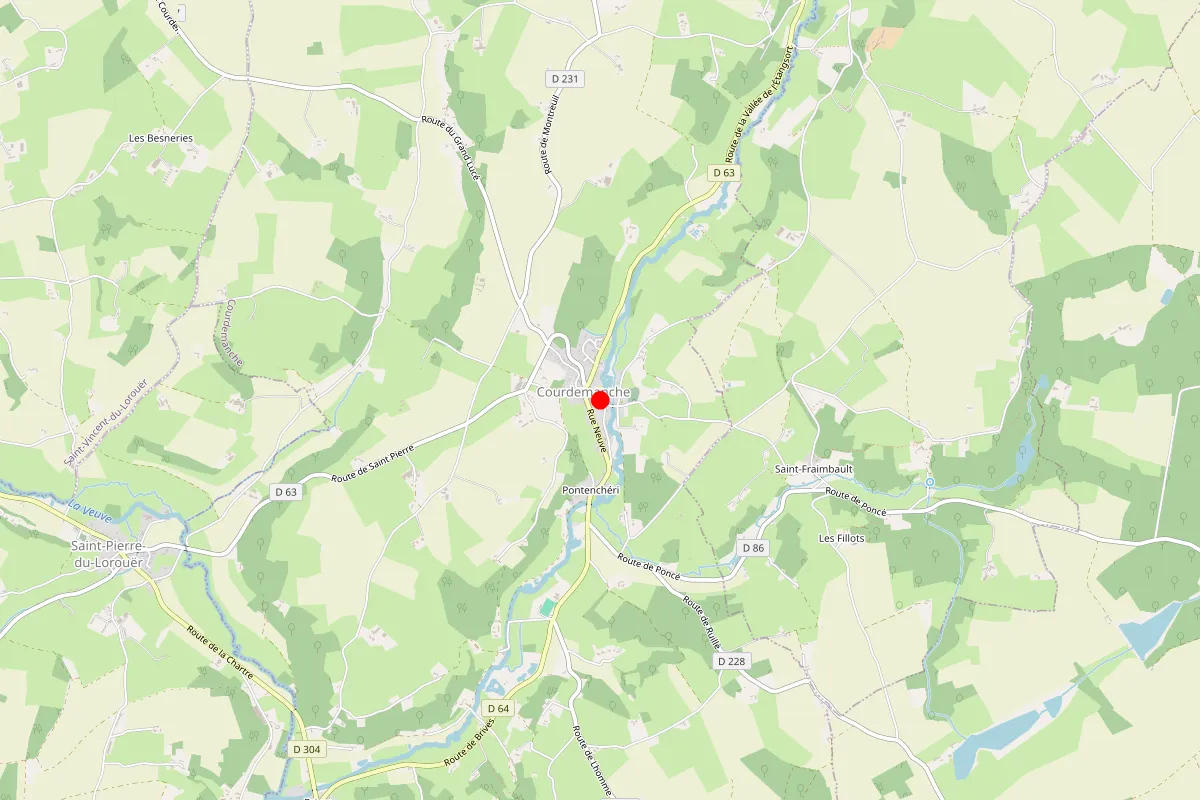 Remplacement de serrure à Courdemanche