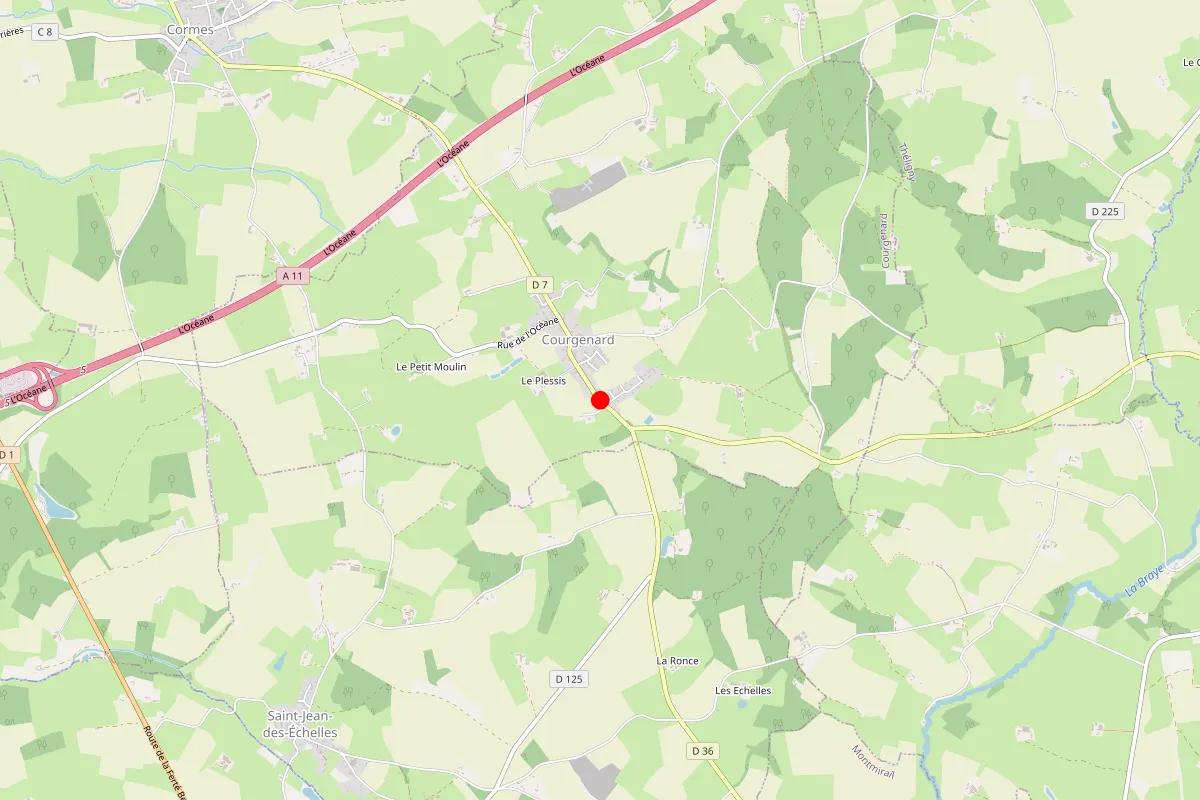Remplacement de serrure à Courgenard
