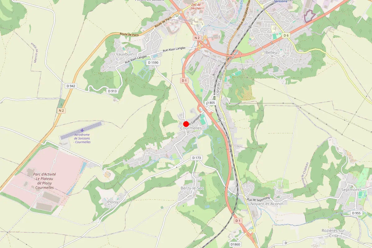 Remplacement de serrure à Courmelles
