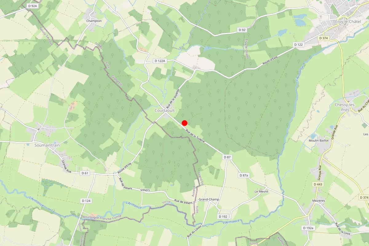 Remplacement de serrure à Courtaoult