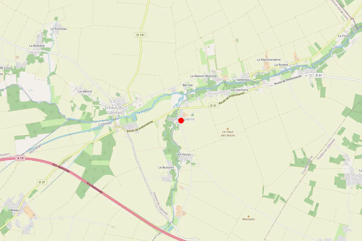 Remplacement de serrure à Courtempierre