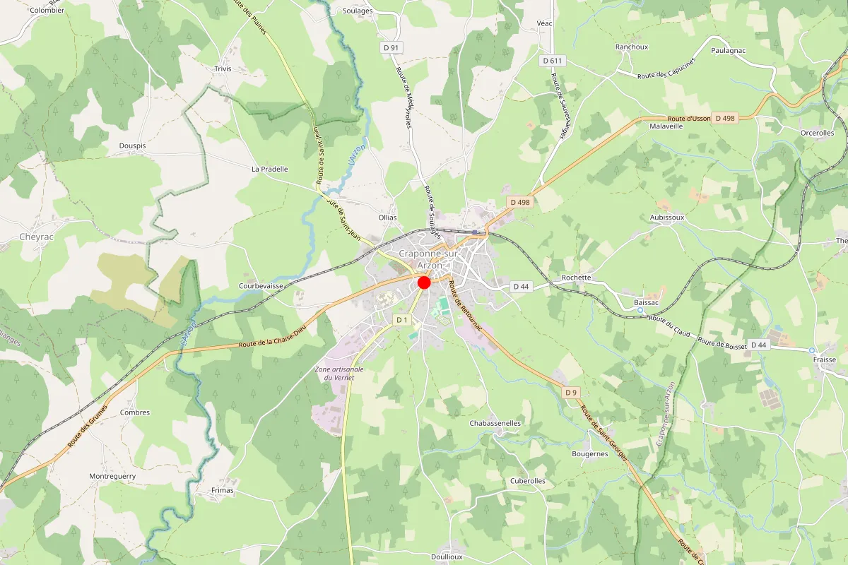 Remplacement de serrure à Craponne Sur Arzon