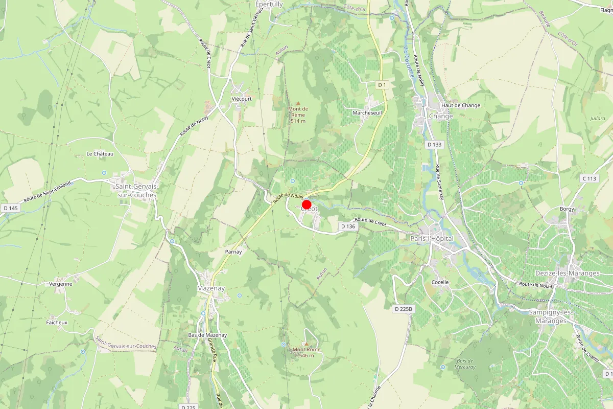 Remplacement de serrure à Creot