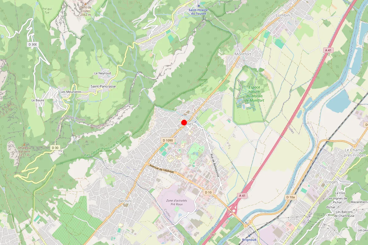 Remplacement de serrure à Crolles