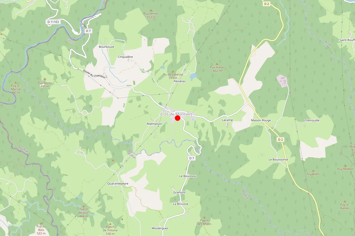 Remplacement de serrure à Cros De Montvert