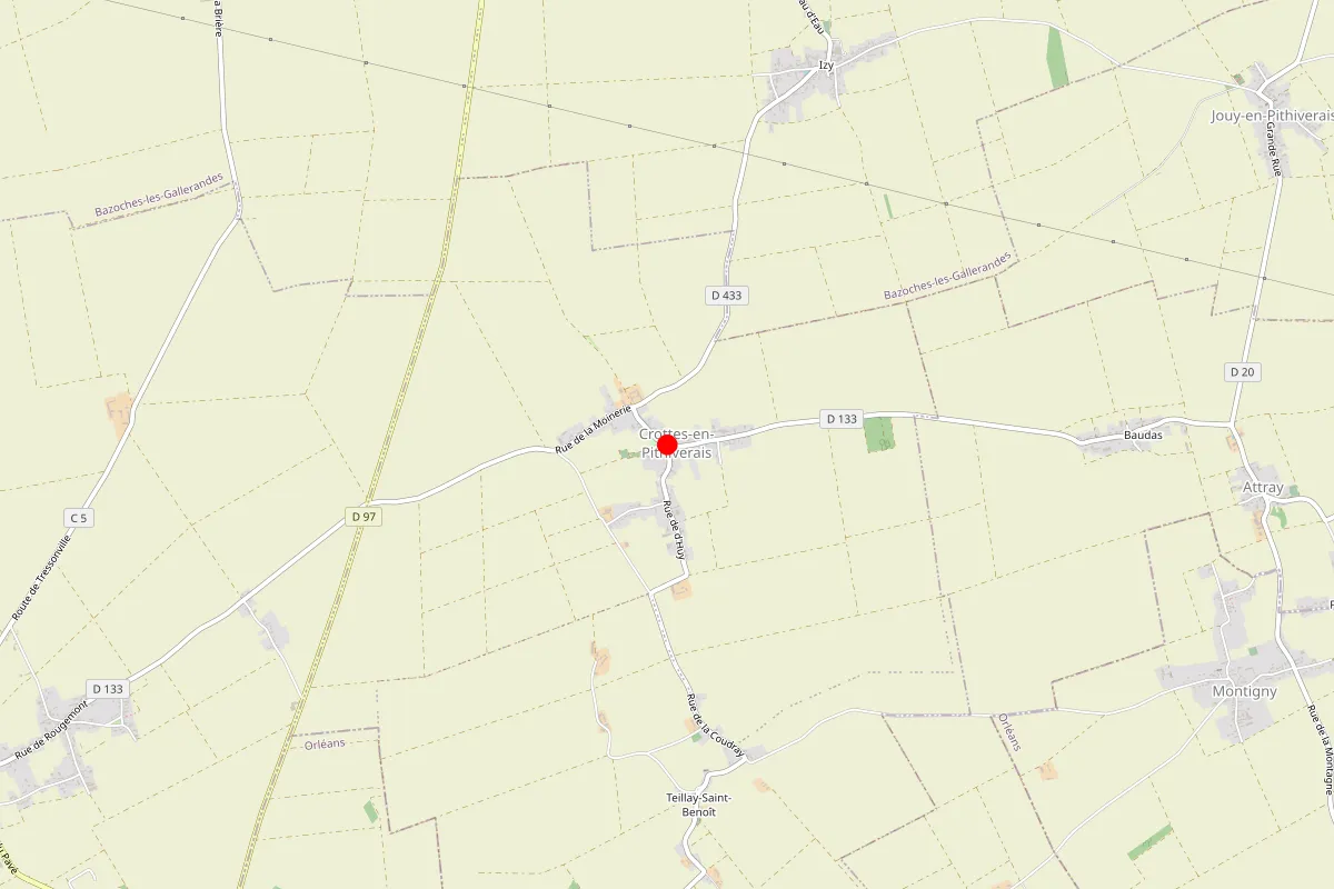 Remplacement de serrure à Crottes En Pithiverais