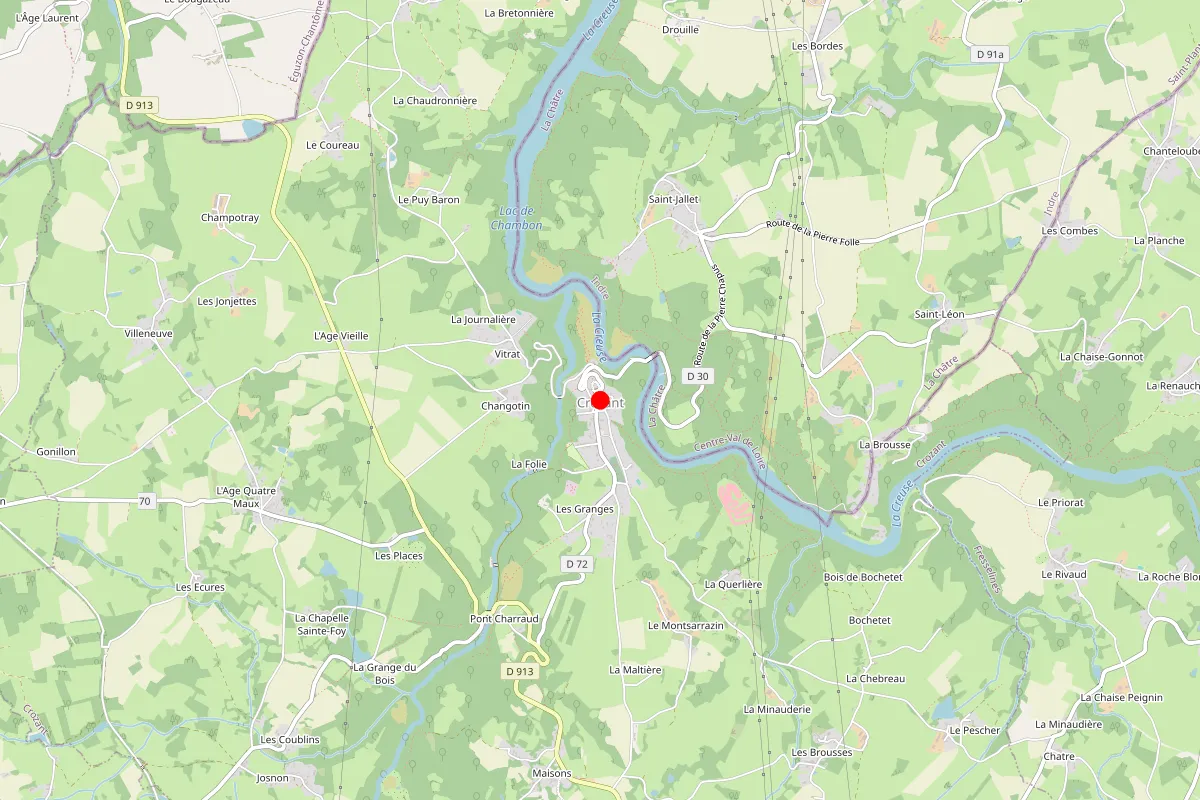 Remplacement de serrure à Crozant