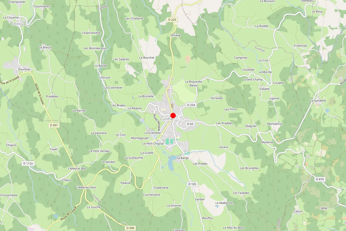 Remplacement de serrure à Cunlhat