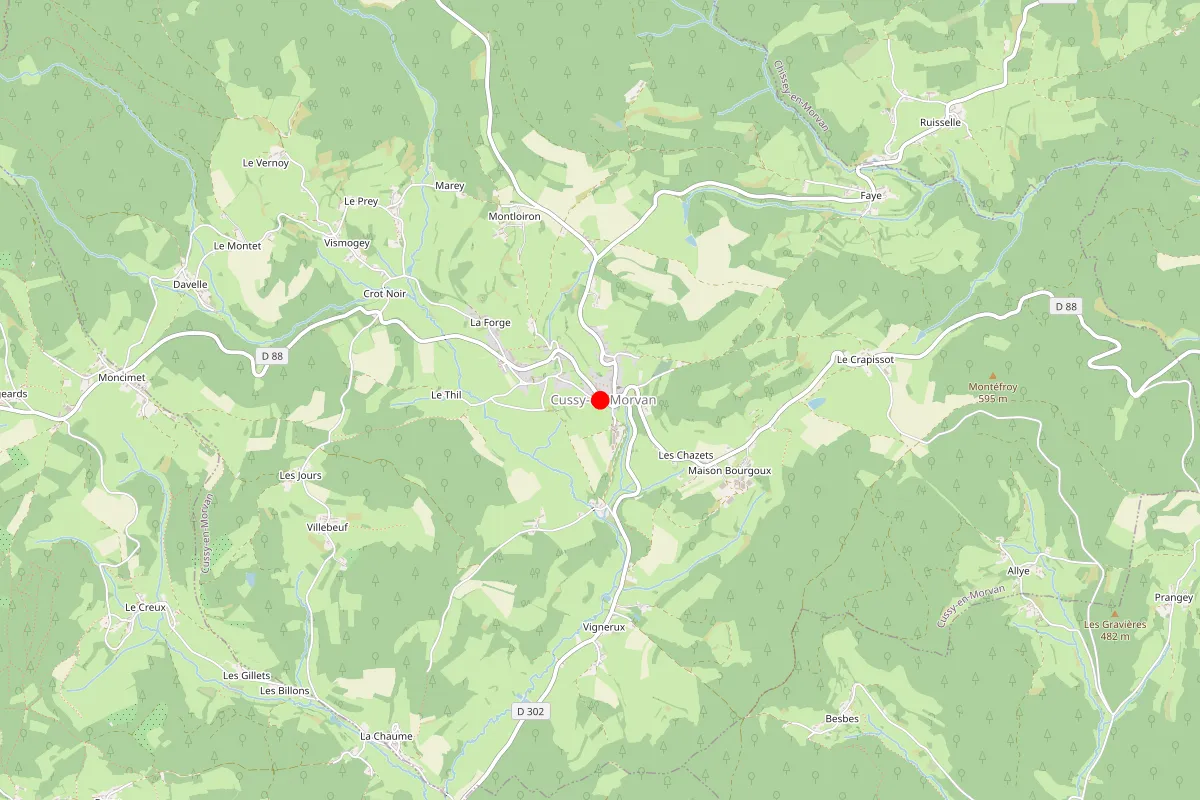 Remplacement de serrure à Cussy En Morvan