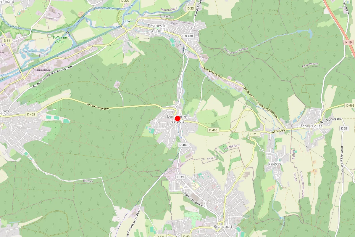 Remplacement de serrure à Dampierre Les Bois