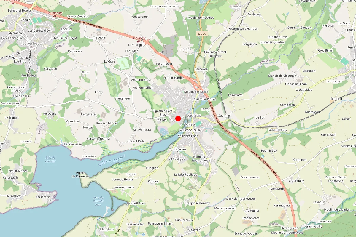 Remplacement de serrure à Daoulas