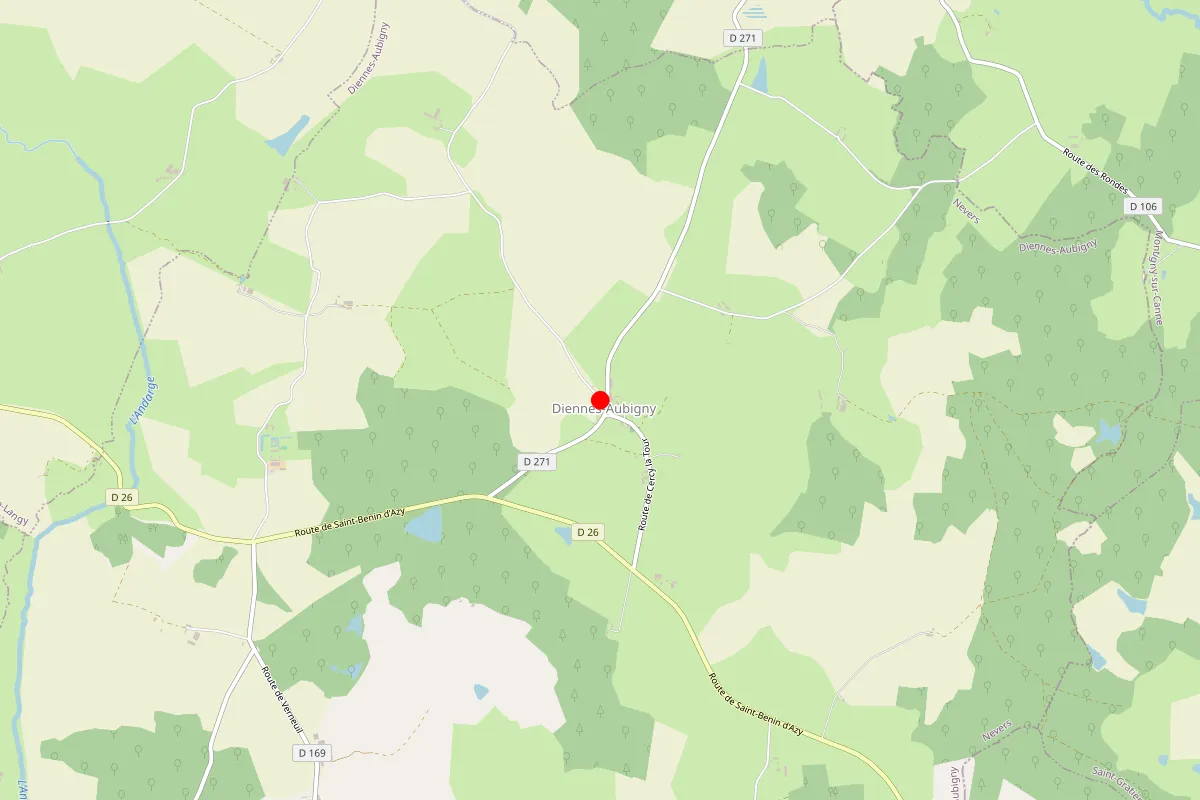 Remplacement de serrure à Diennes Aubigny