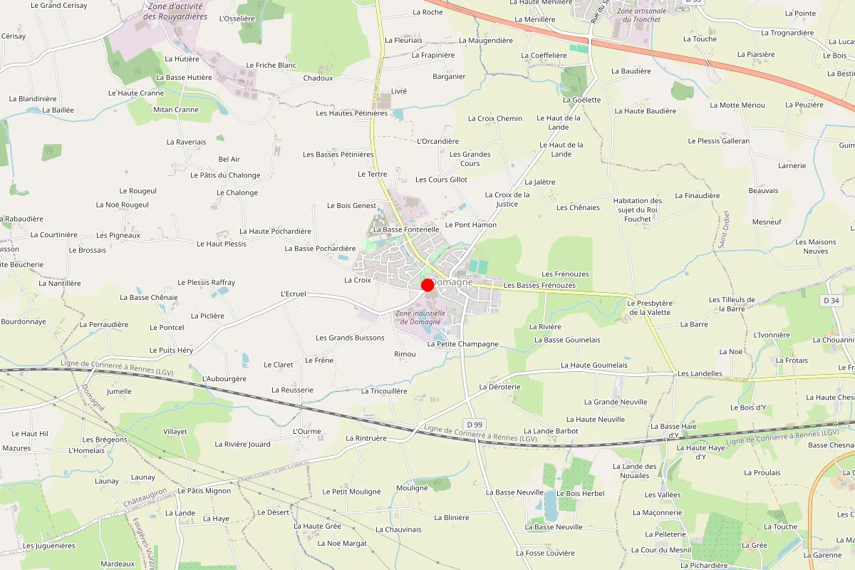 Remplacement de serrure à Domagne