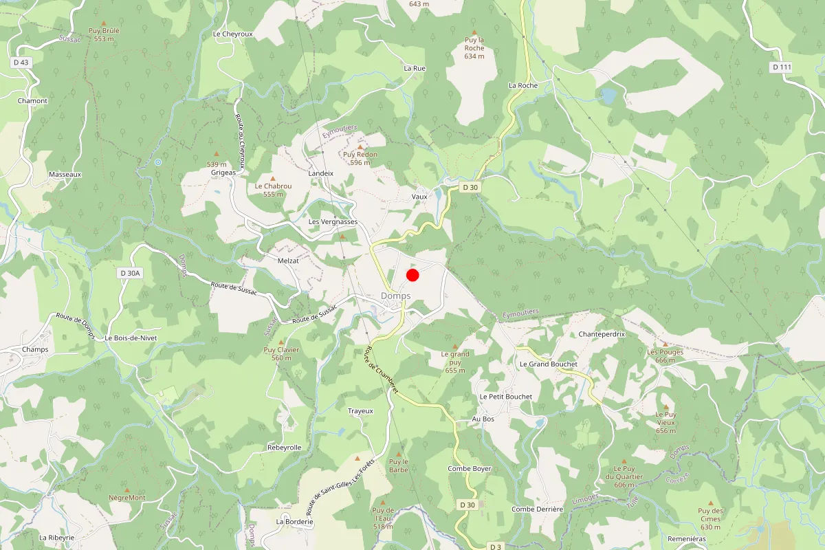 Remplacement de serrure à Domps