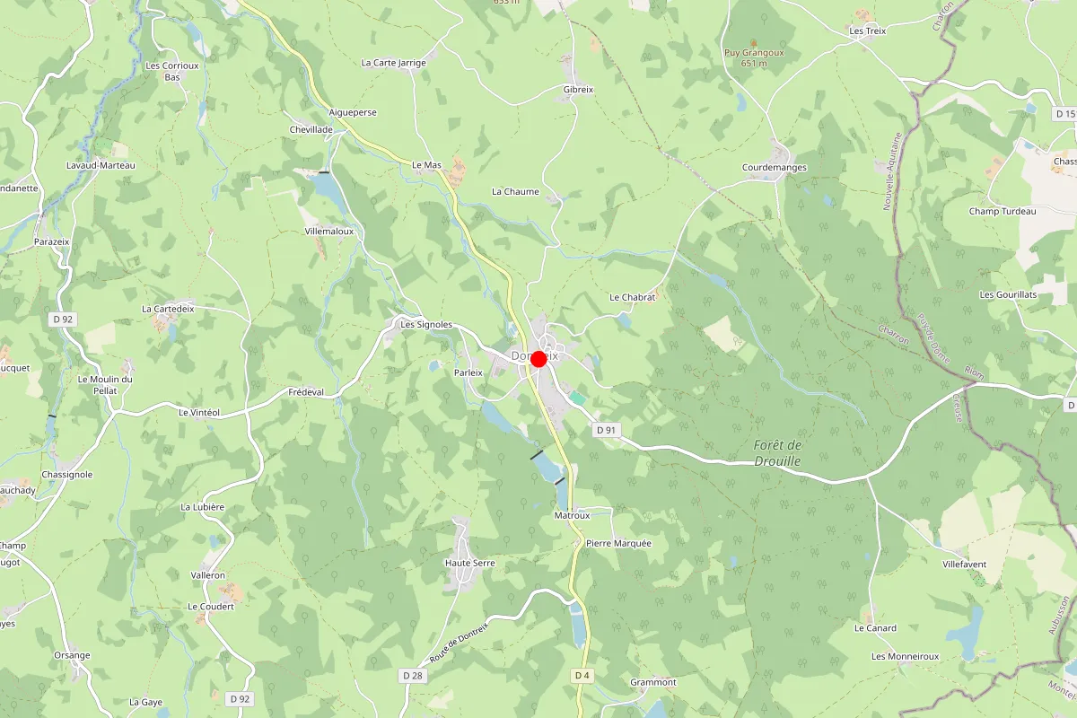 Remplacement de serrure à Dontreix