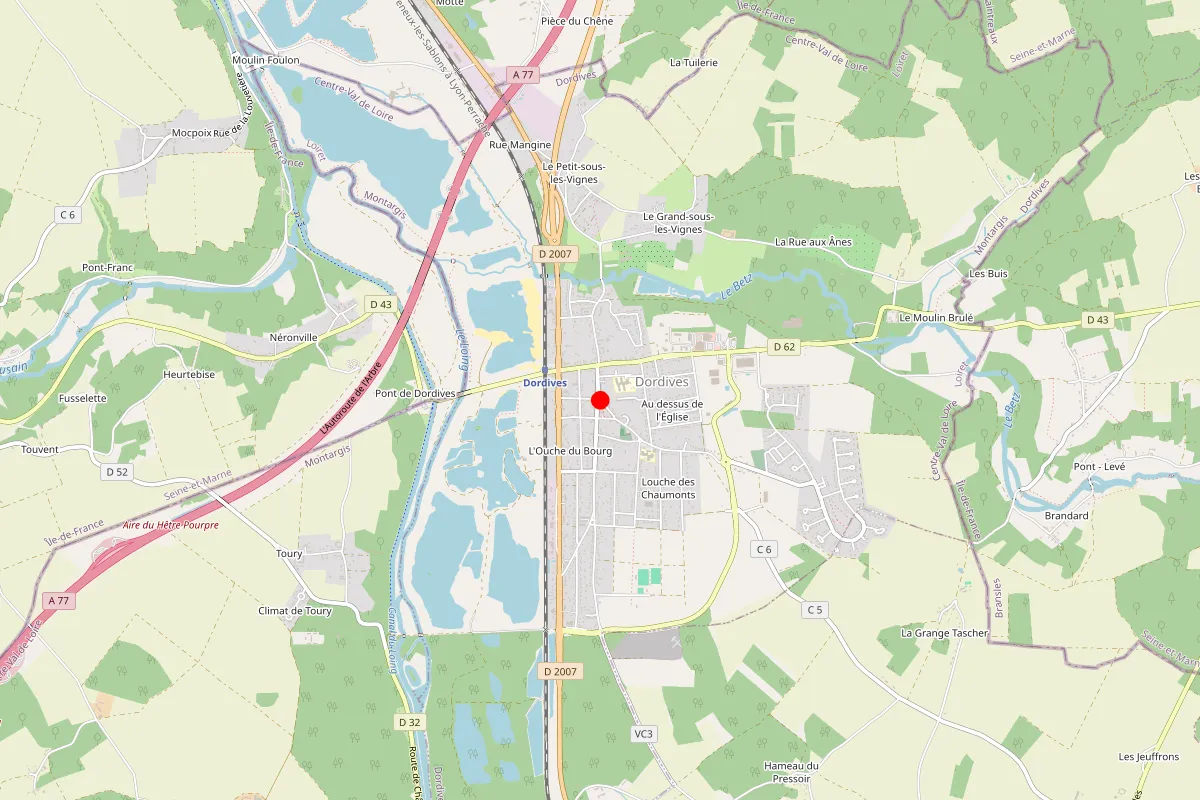 Remplacement de serrure à Dordives