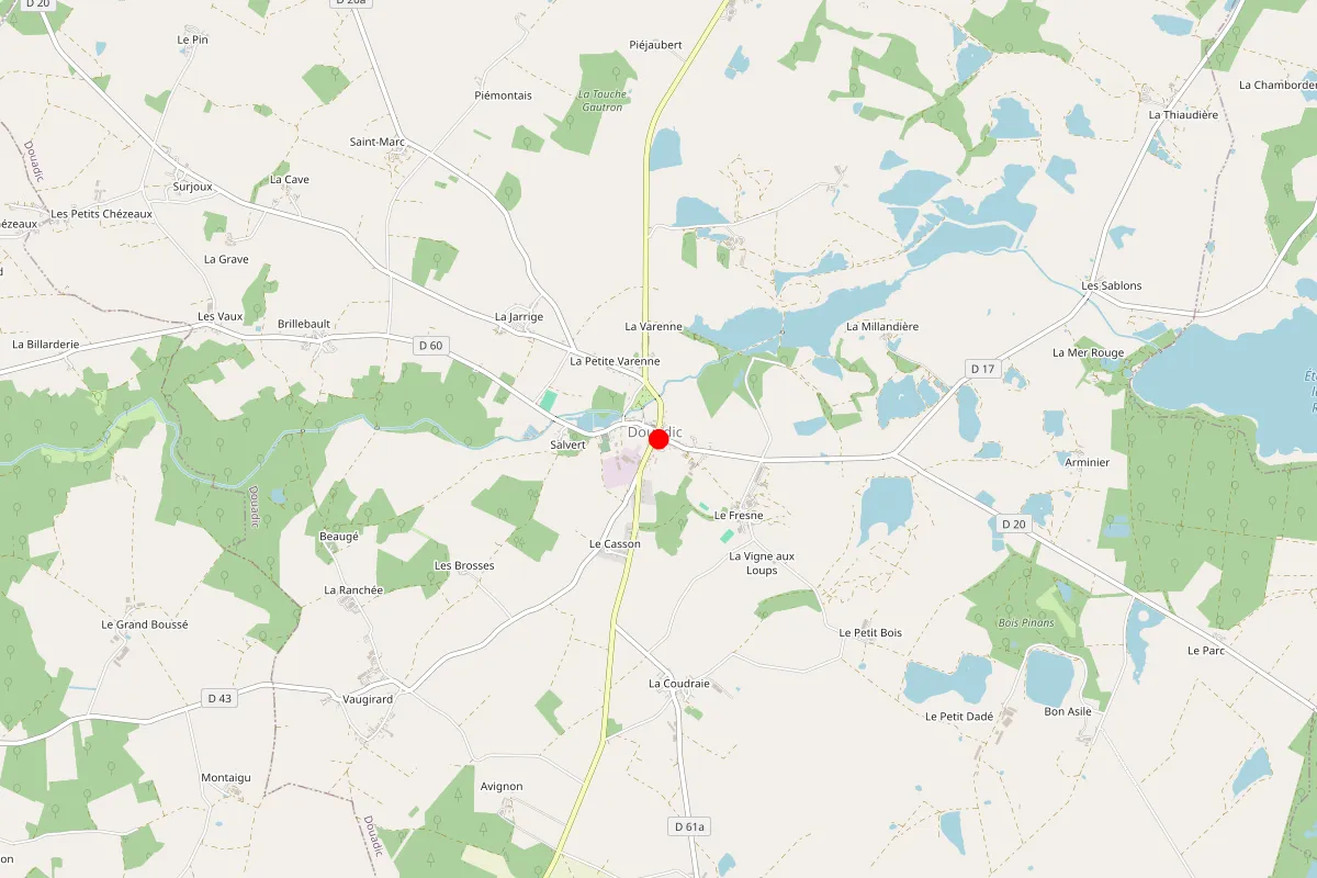 Remplacement de serrure à Douadic