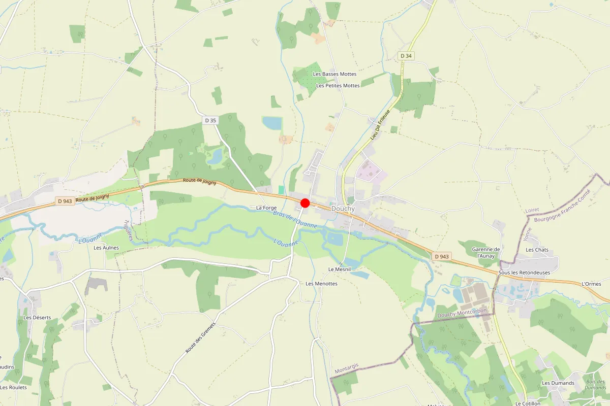 Remplacement de serrure à Douchy Montcorbon