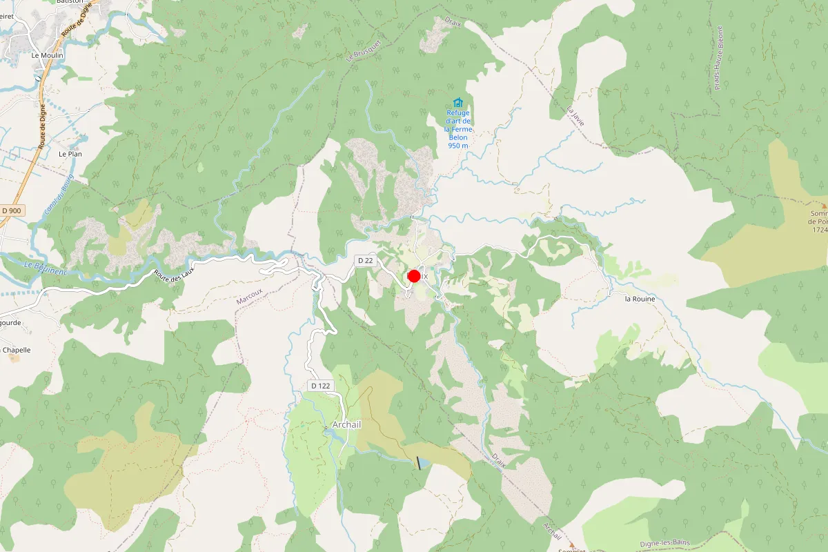 Remplacement de serrure à Draix