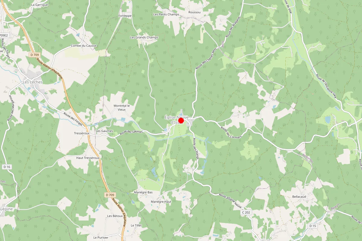Remplacement de serrure à Eglise Neuve D'Issac