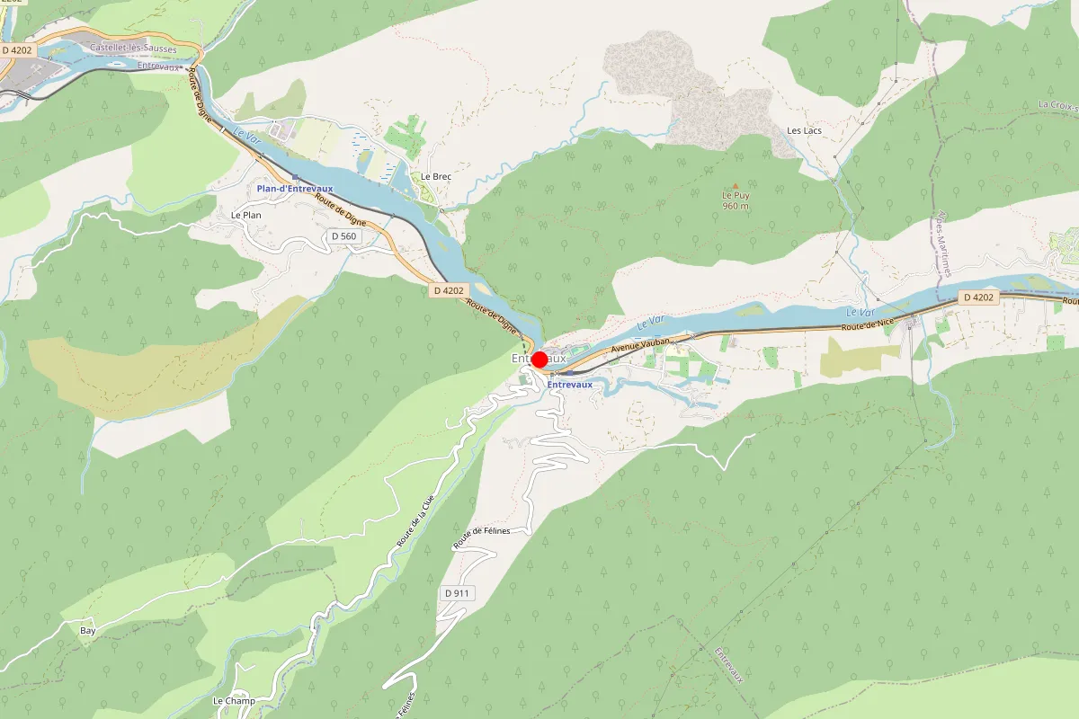 Remplacement de serrure à Entrevaux