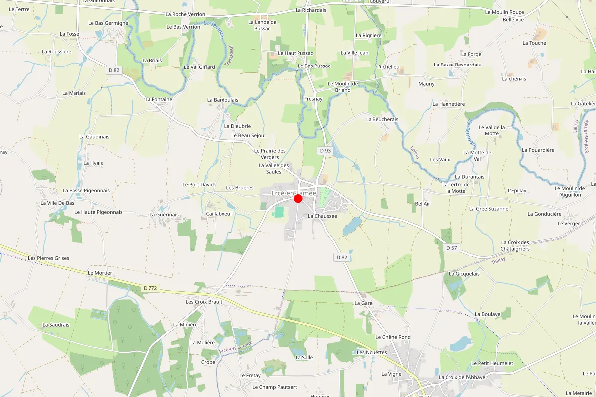 Remplacement de serrure à Erce En Lamee