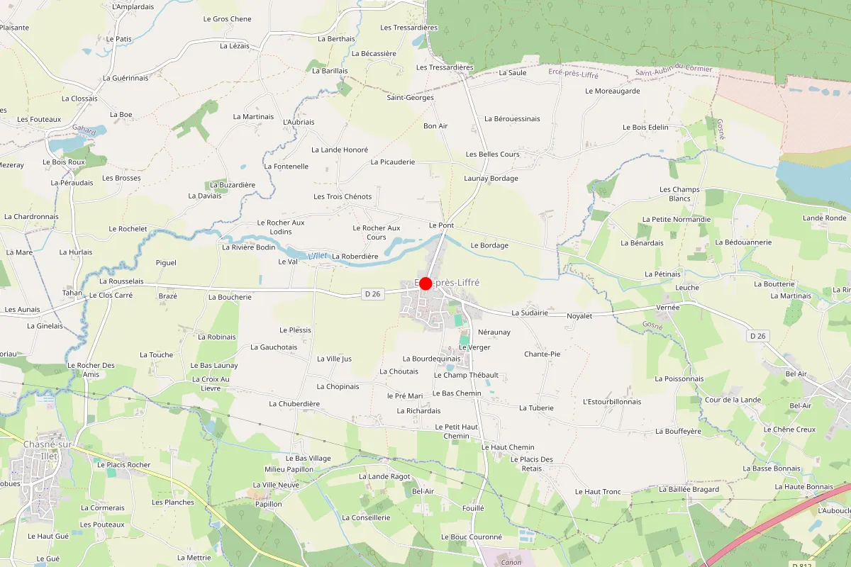 Remplacement de serrure à Erce Pres Liffre