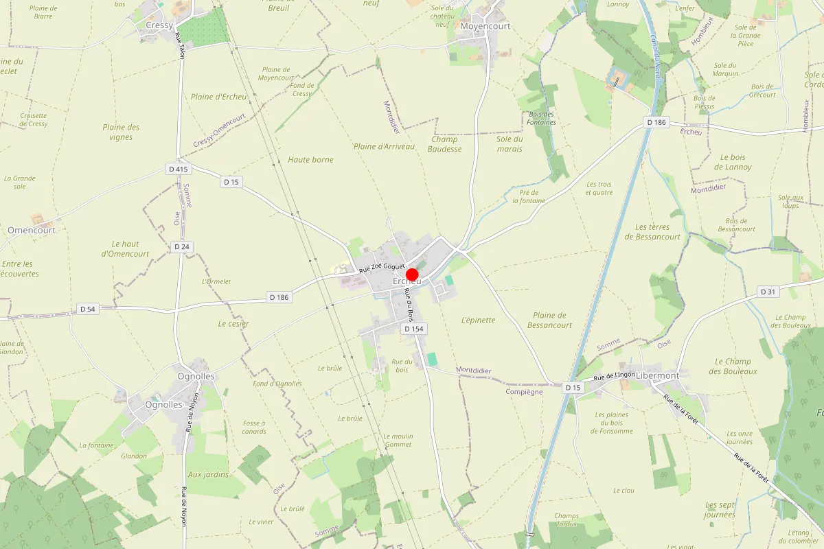 Remplacement de serrure à Ercheu