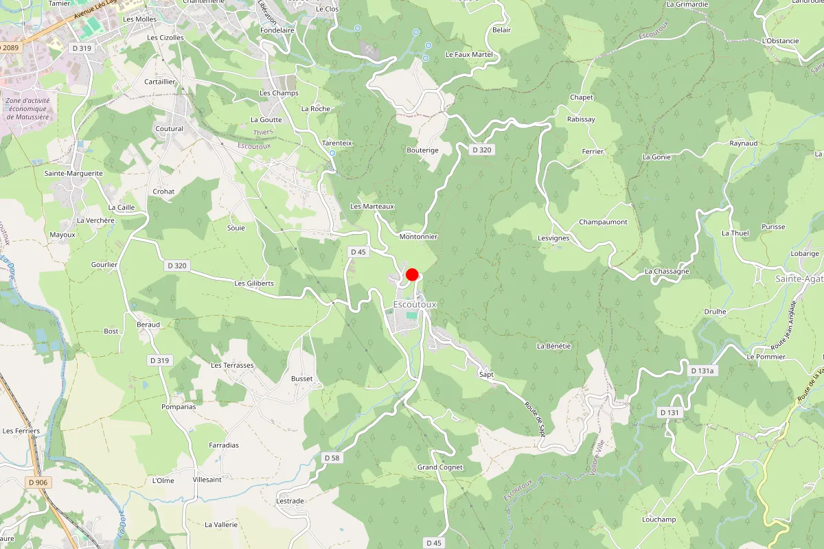 Remplacement de serrure à Escoutoux
