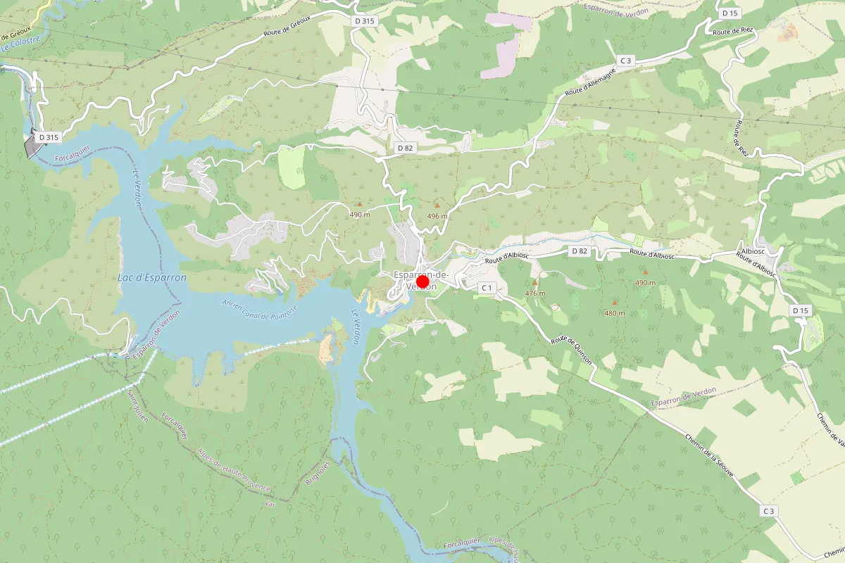 Remplacement de serrure à Esparron De Verdon