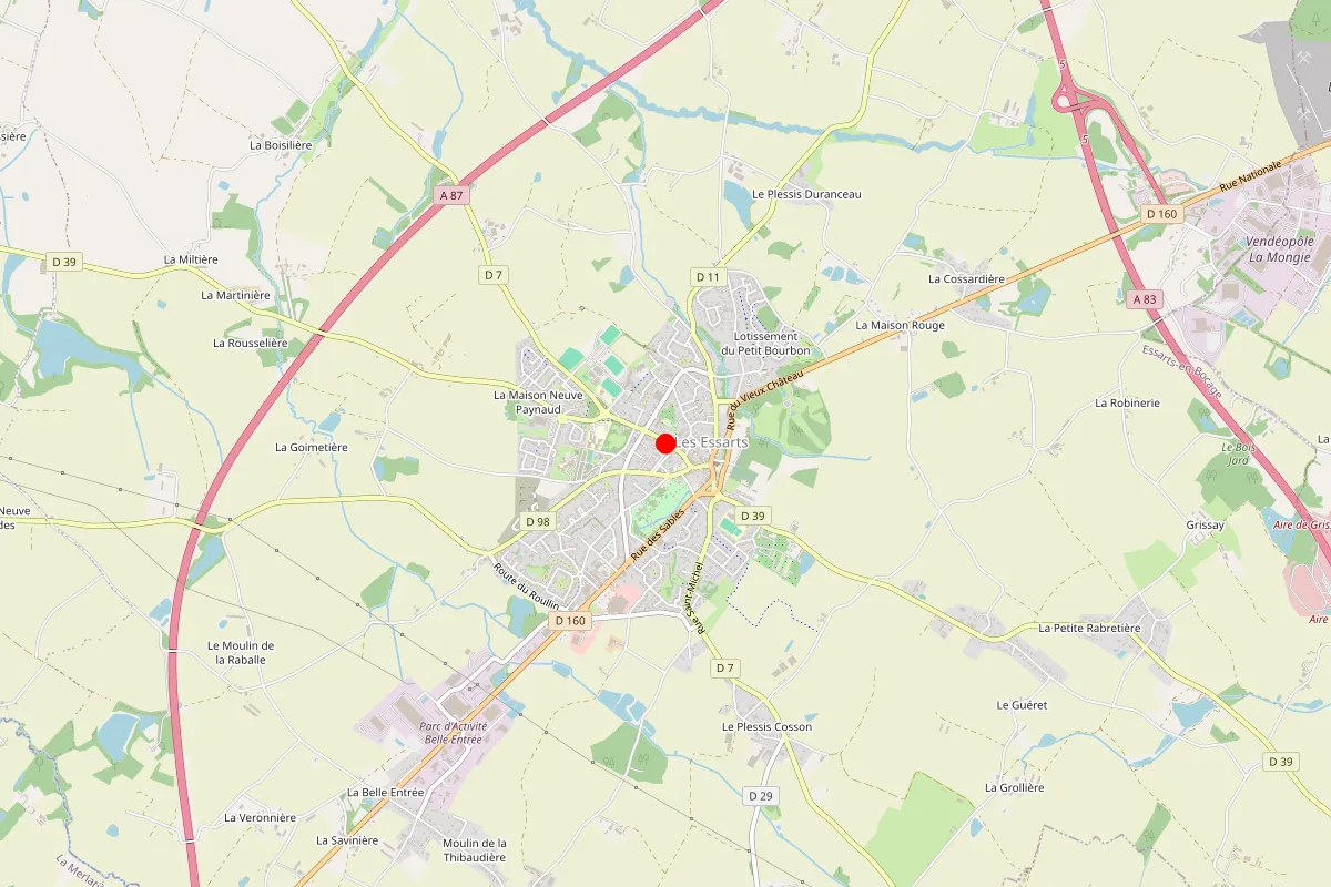Remplacement de serrure à Essarts En Bocage