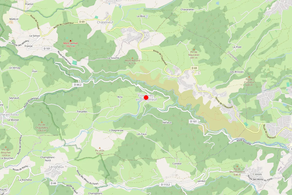 Remplacement de serrure à Essertines En Chatelneuf