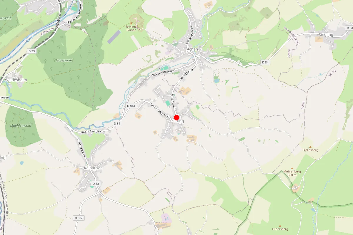 Remplacement de serrure à Etting