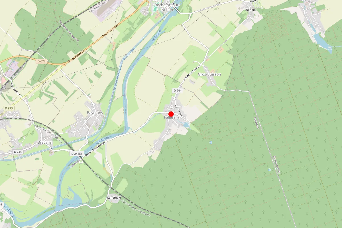 Remplacement de serrure à Falletans