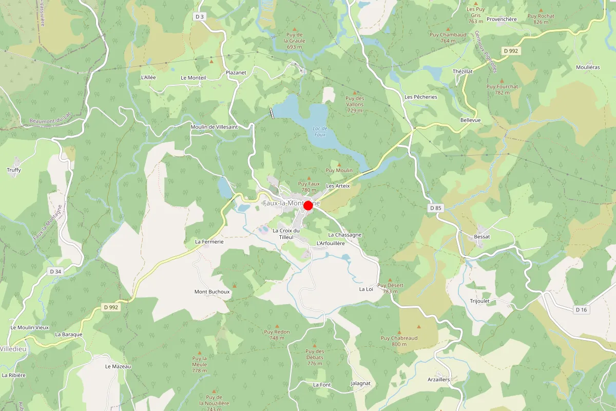 Remplacement de serrure à Faux La Montagne