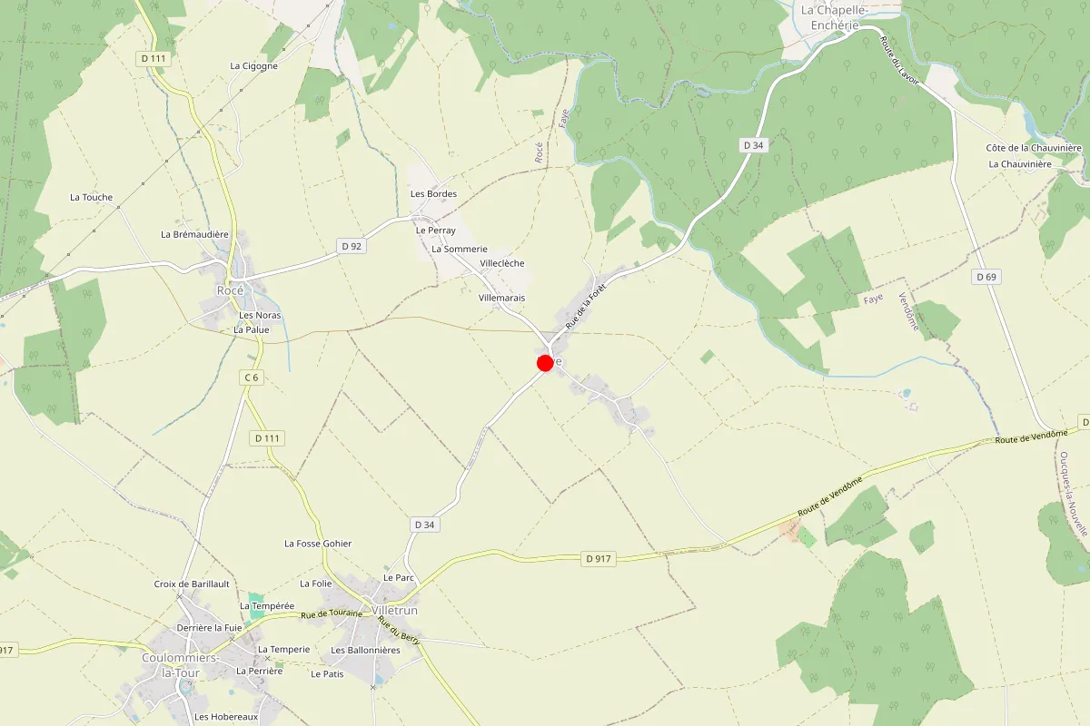 Remplacement de serrure à Faye