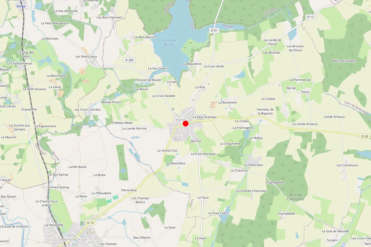 Remplacement de serrure à Feins