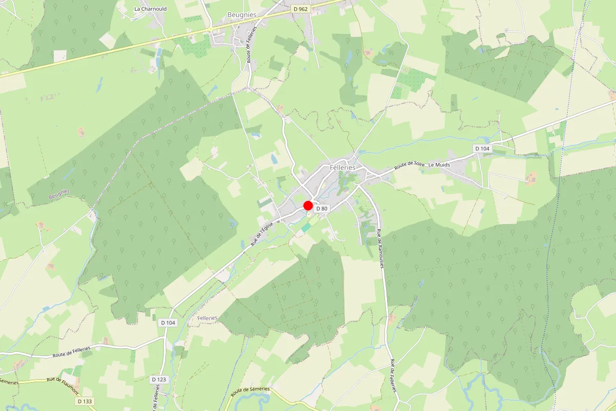 Remplacement de serrure à Felleries