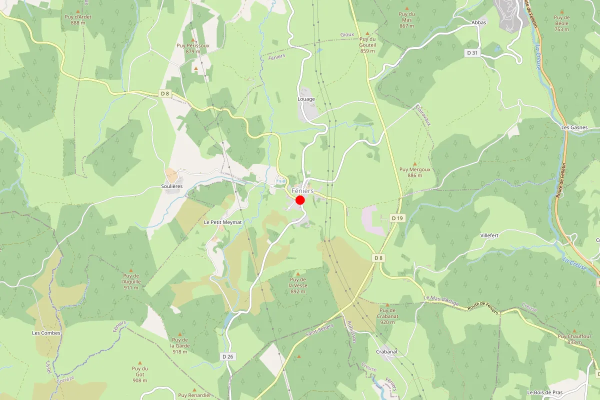Remplacement de serrure à Feniers