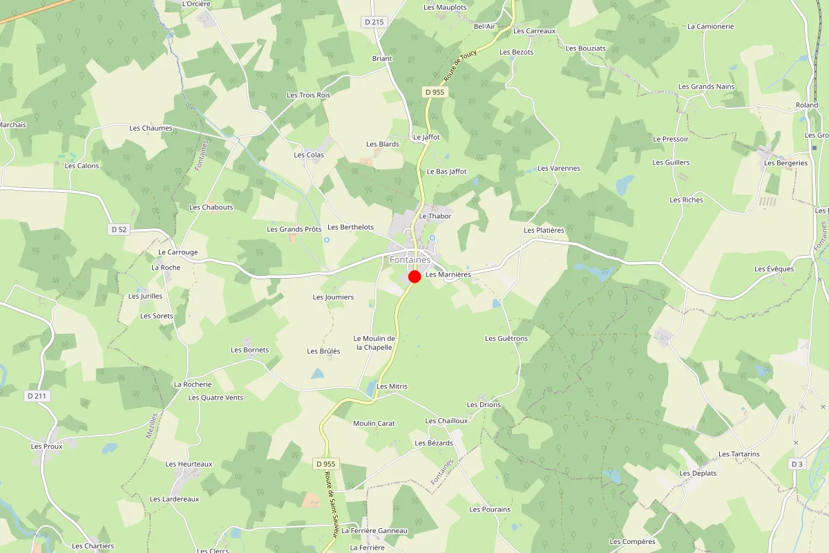 Remplacement de serrure à Fontaines