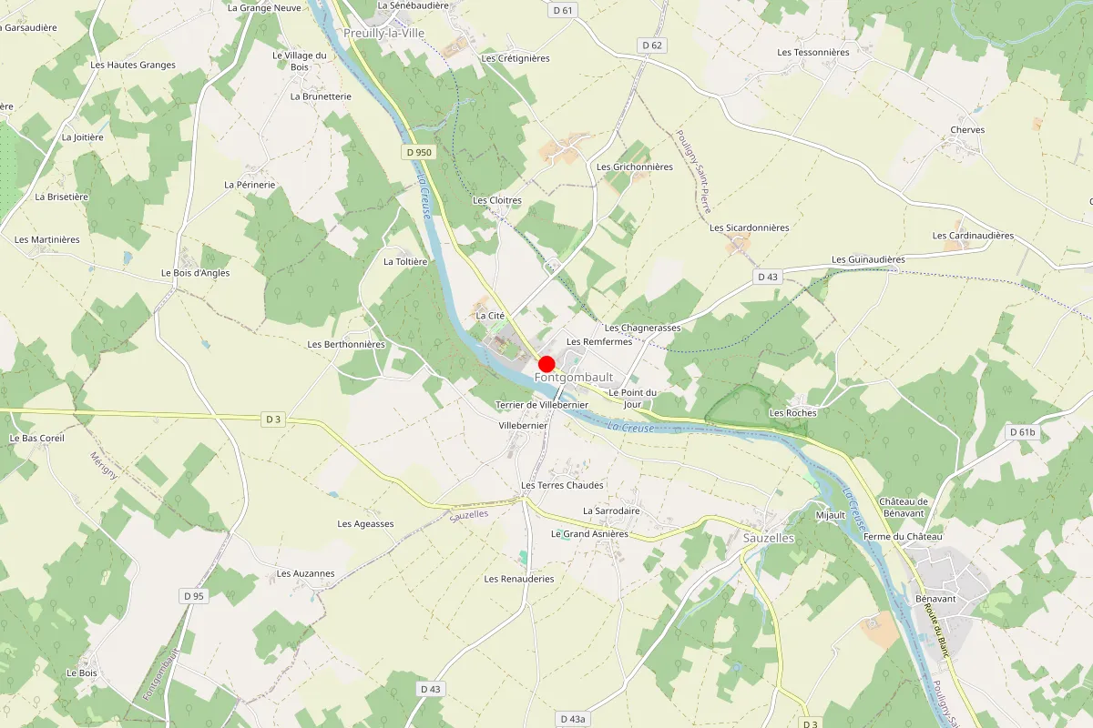 Remplacement de serrure à Fontgombault