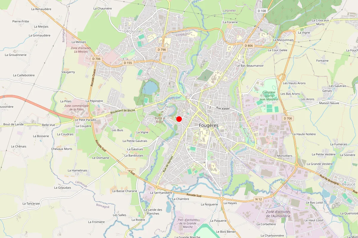 Remplacement de serrure à Fougeres