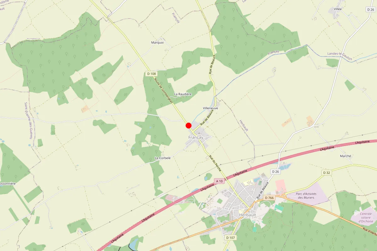 Remplacement de serrure à Francay