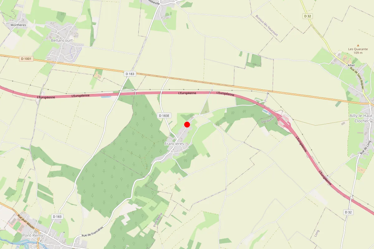 Remplacement de serrure à Francieres