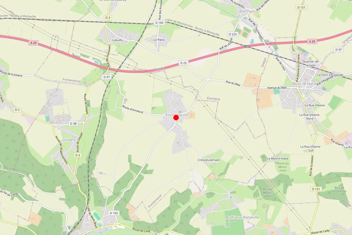 Remplacement de serrure à Frichemesnil