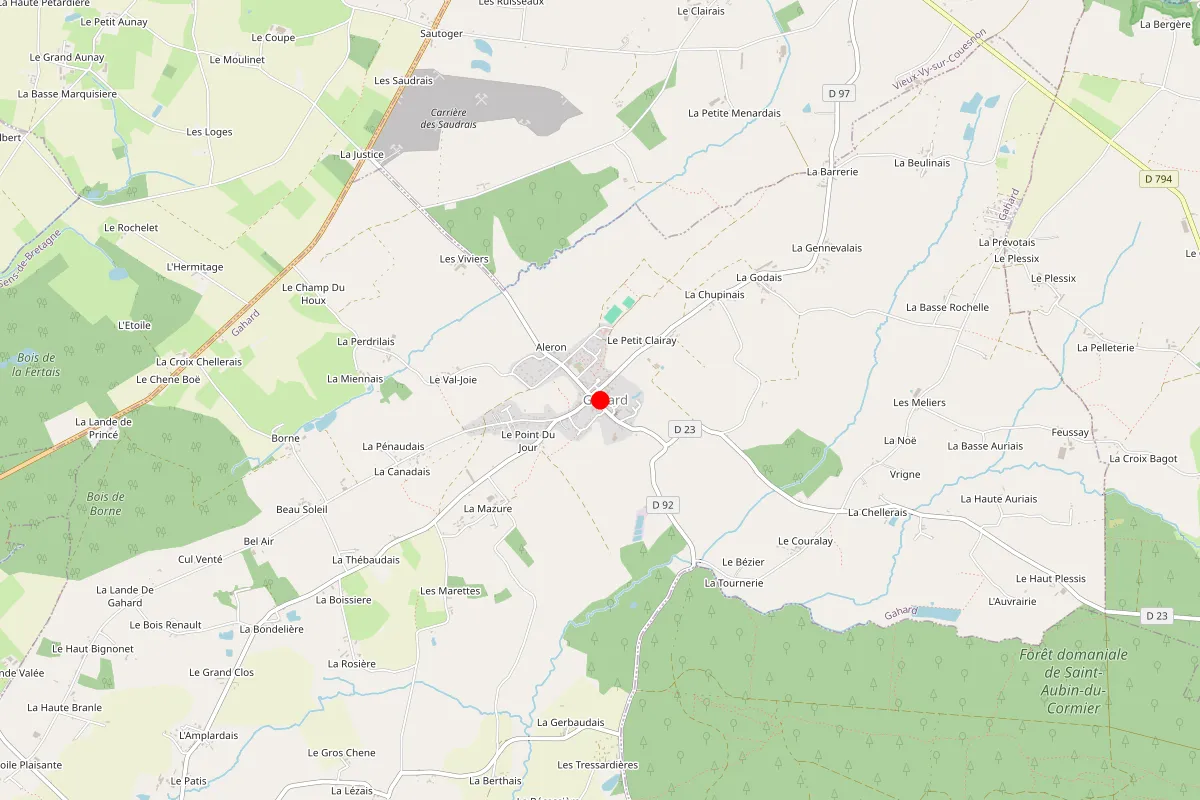 Remplacement de serrure à Gahard