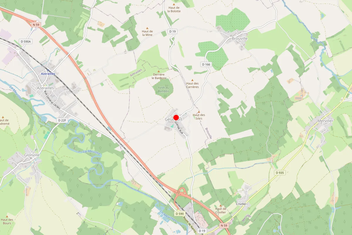 Remplacement de serrure à Gelacourt