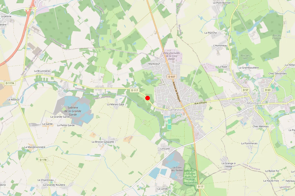 Remplacement de serrure à Geneston
